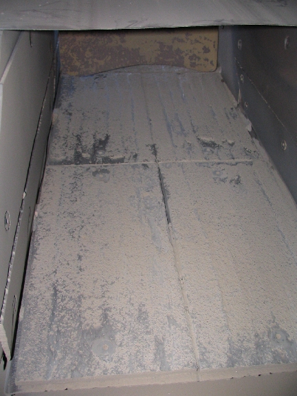 TCI wear plates protect material entry chute