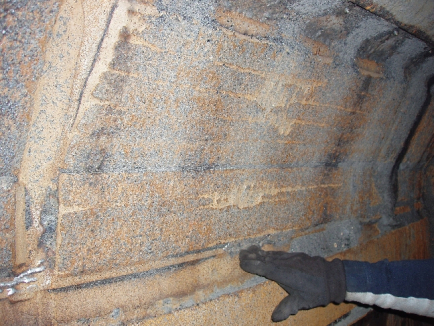 Kenco TCI wear plates after 8 years