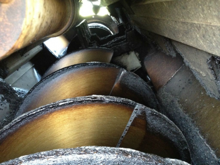 Kenco TCI Augers maintain diameter longer. This customer only replaced end sections.