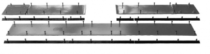 Kenco 500 Brinell alloy steel screed plate