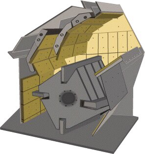 Installed HSI Crusher Side Wall Liners