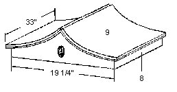 Madsen 4000 lb Old - Shaft size 4.5" - Gate Liners