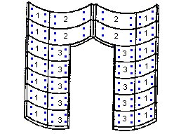 Madsen 5000 lb Gate 2 - Shaft size 4.5"; Gate #253-MB-636 - Pugmill Liners