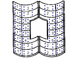 Madsen 6000 lb Gate 1 - Shaft size 5"; Gate #25-245-A - Pugmill Liners