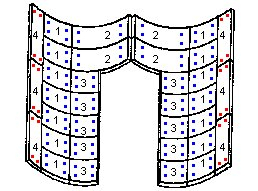 Madsen 8000 lb Gate 2 - Shaft size 5.25"; Gate #254-MB-624 - Pugmill Liners