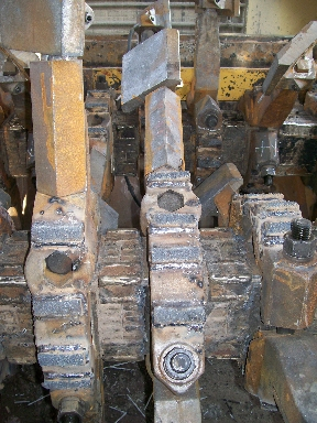 Uni-Mix shanks protected with TCI strips