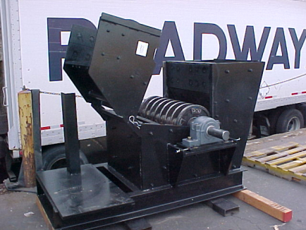 Kenco "Black Gold" RAP Crusher with optional bypass chute for in-spec material