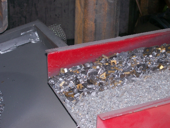 Recycled TC tool inserts become our final product