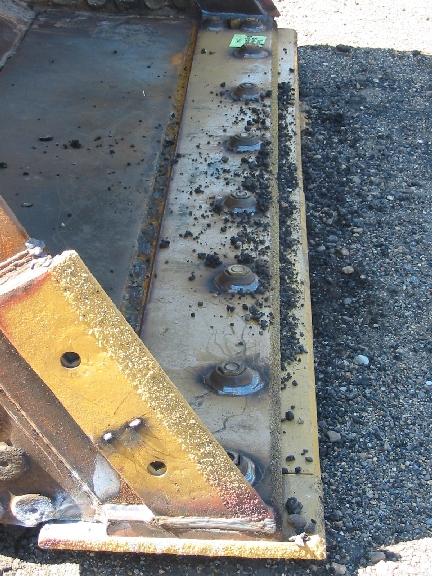 TC cutting edge, moldboard and side cutters