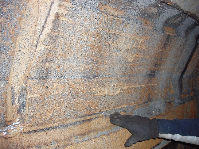 Kenco TCI wear plates after 8 years