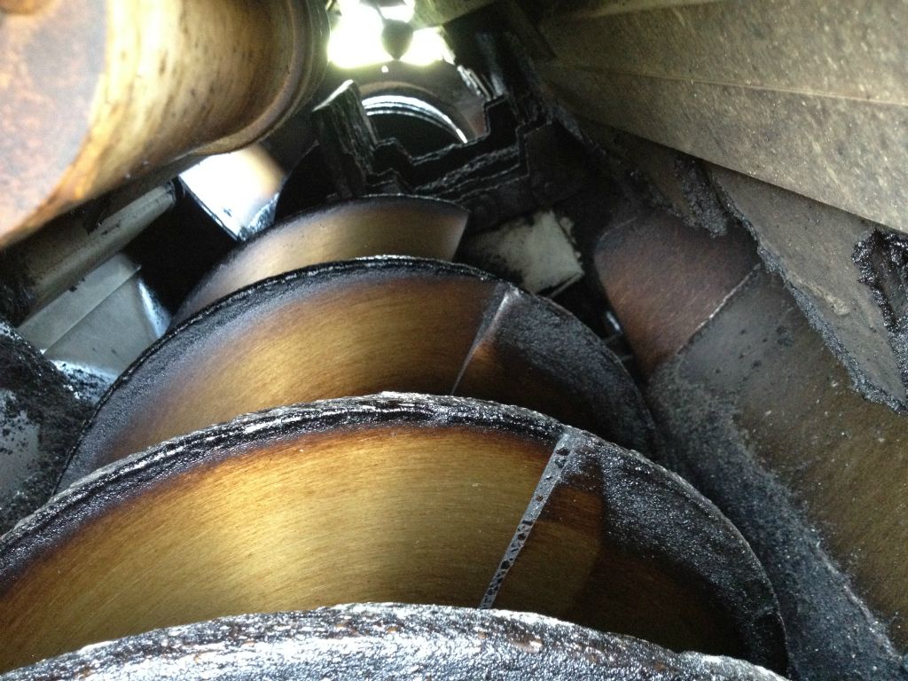 Kenco TCI Augers maintain diameter longer. This customer only replaced end sections.