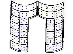 Madsen 5000 lb Gate 2 - Shaft size 4.5"; Gate #253-MB-636 - Pugmill Liners