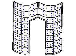Madsen 6000 lb Gate 2 - Shaft size 5"; Gate #253-MB-643 - Pugmill Liners
