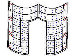 Madsen 8000 lb Gate 2 - Shaft size 5.25"; Gate #254-MB-624 - Pugmill Liners