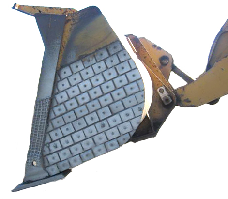 Wear Patch protects bucket sides